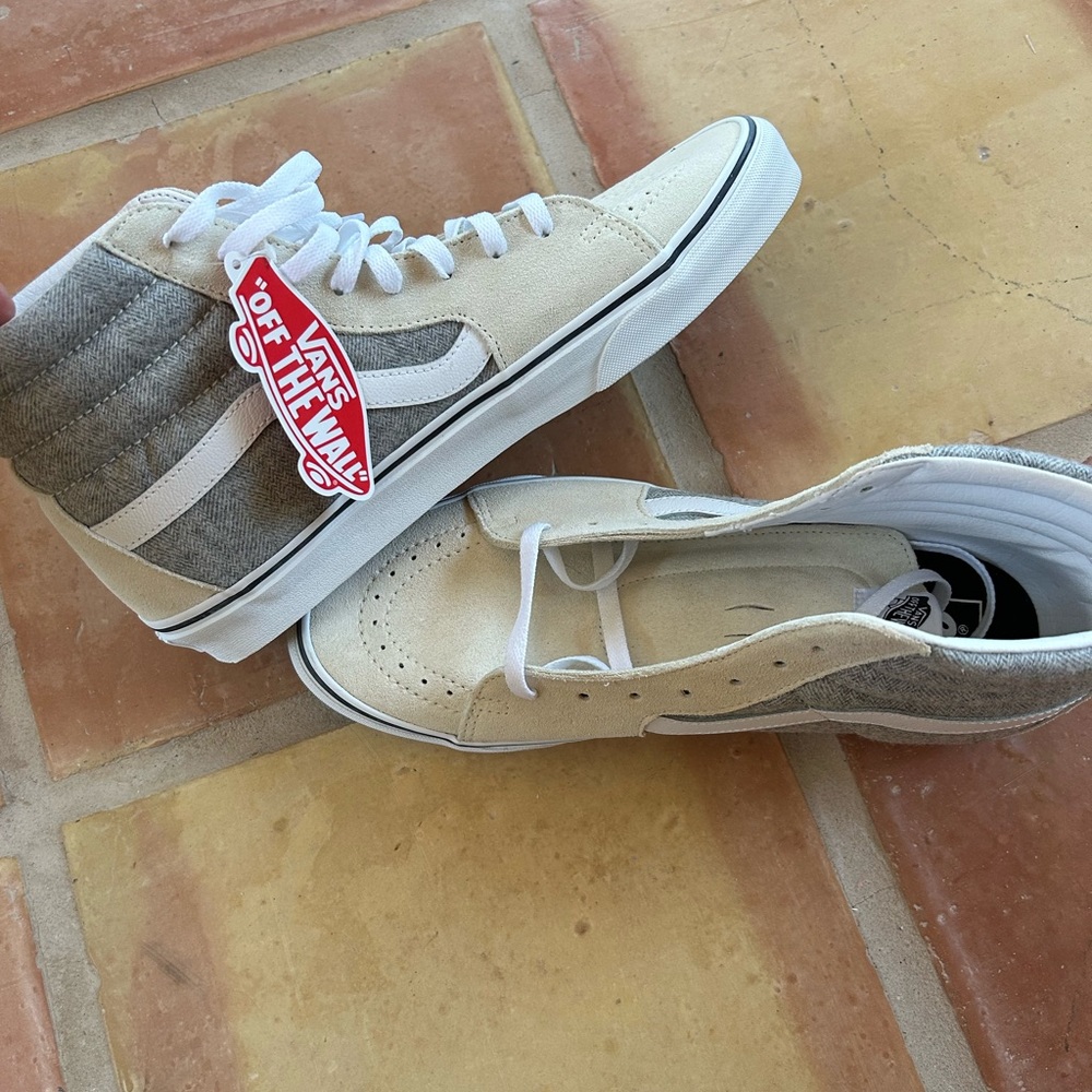 Vans Sk8-Hi Herringbone — Men’s 10.5